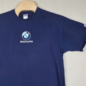 Vintage Y2K BMW Motorcycles T-Shirt Men's XL Hermy's Dealership Port Clinton PA